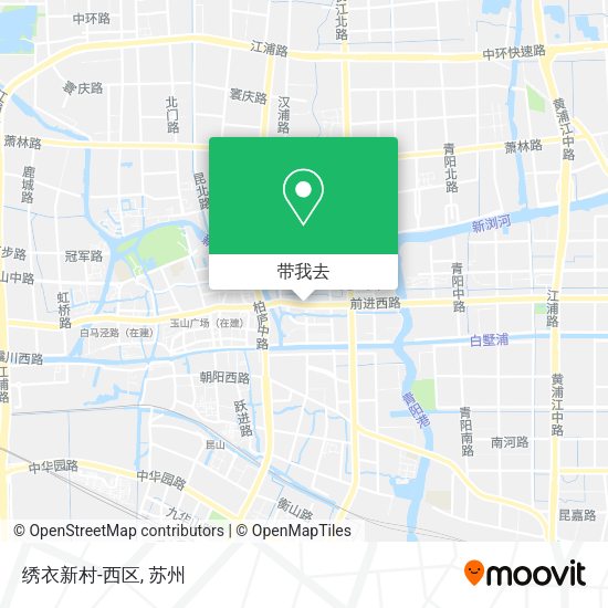 绣衣新村-西区地图