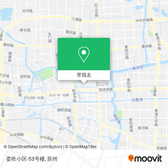 娄邑小区-53号楼地图