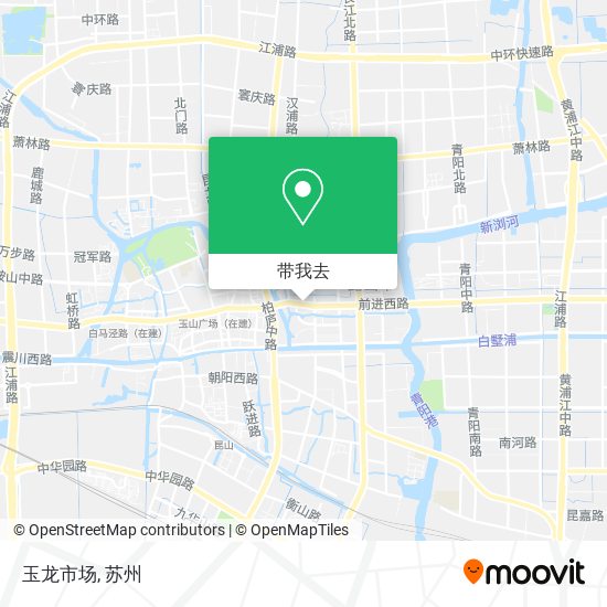 玉龙市场地图