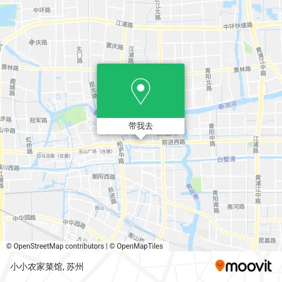 小小农家菜馆地图