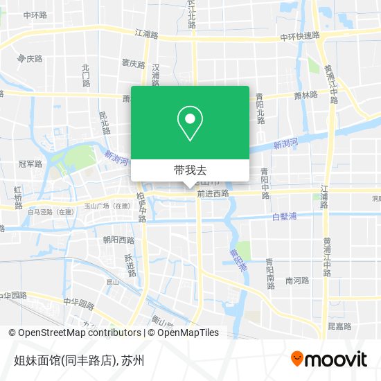 姐妹面馆(同丰路店)地图