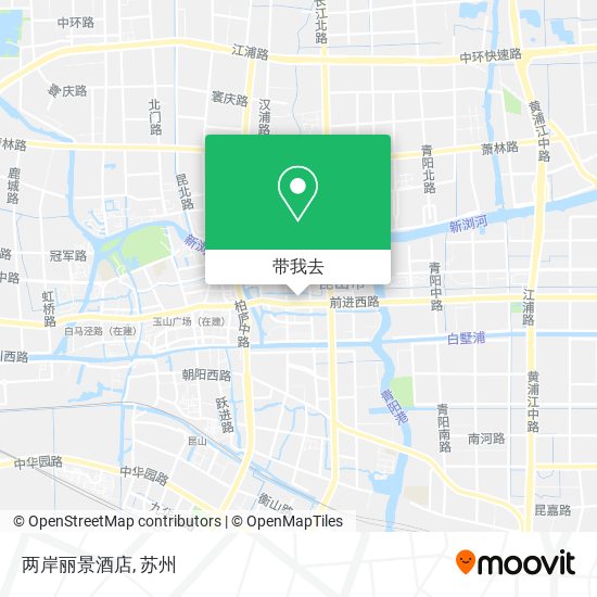 两岸丽景酒店地图