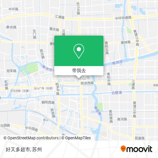 好又多超市地图