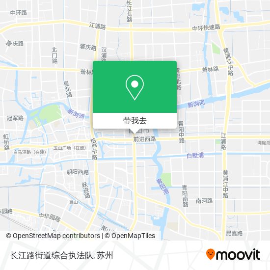 长江路街道综合执法队地图