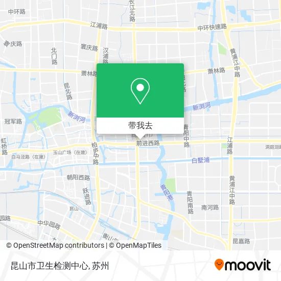 昆山市卫生检测中心地图