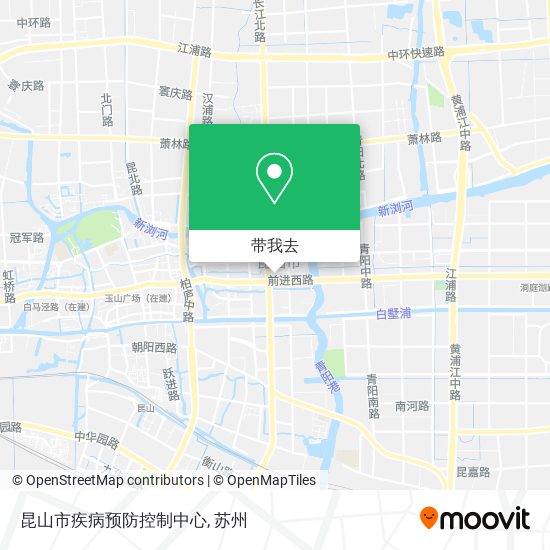 昆山市疾病预防控制中心地图