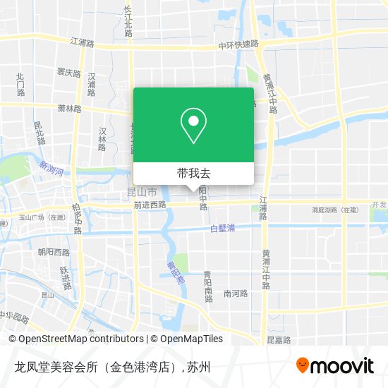 龙凤堂美容会所（金色港湾店）地图
