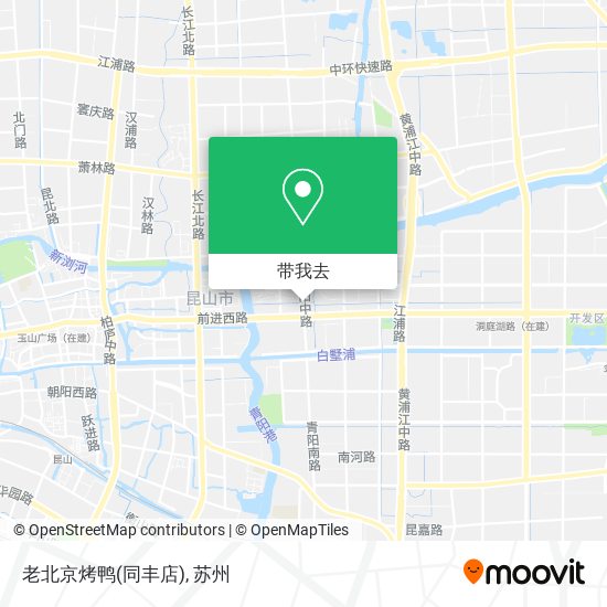 老北京烤鸭(同丰店)地图