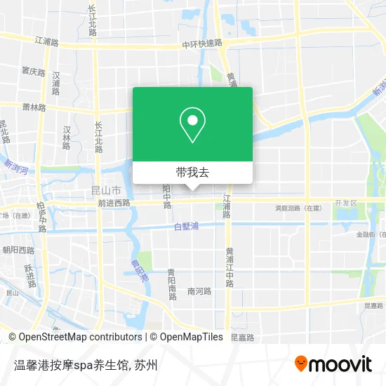 温馨港按摩spa养生馆地图