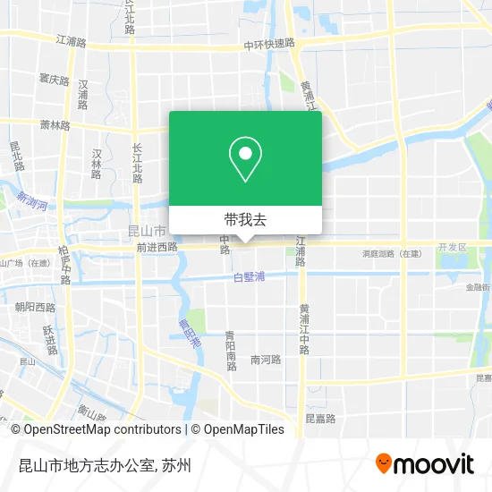 昆山市地方志办公室地图