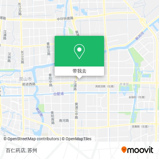 百仁药店地图