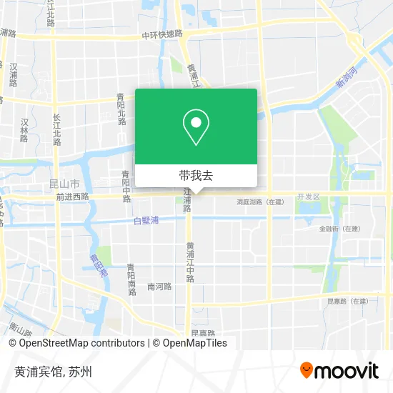黄浦宾馆地图