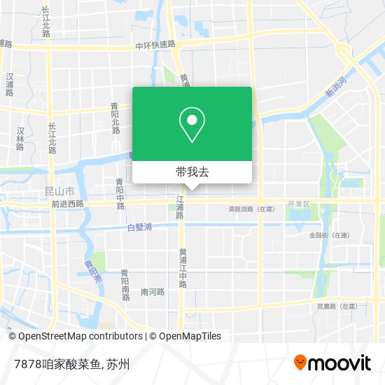 7878咱家酸菜鱼地图