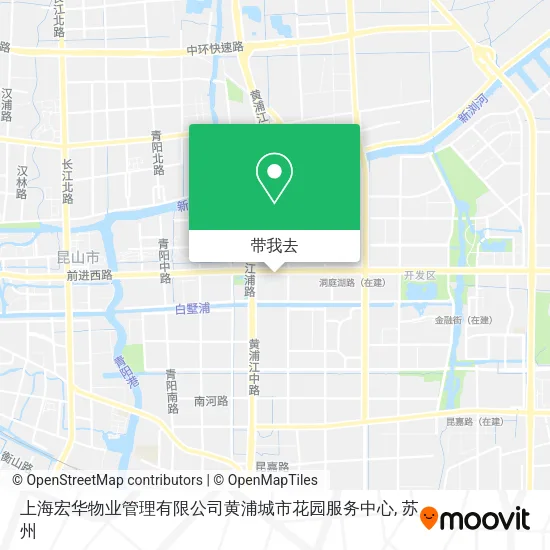 上海宏华物业管理有限公司黄浦城市花园服务中心地图