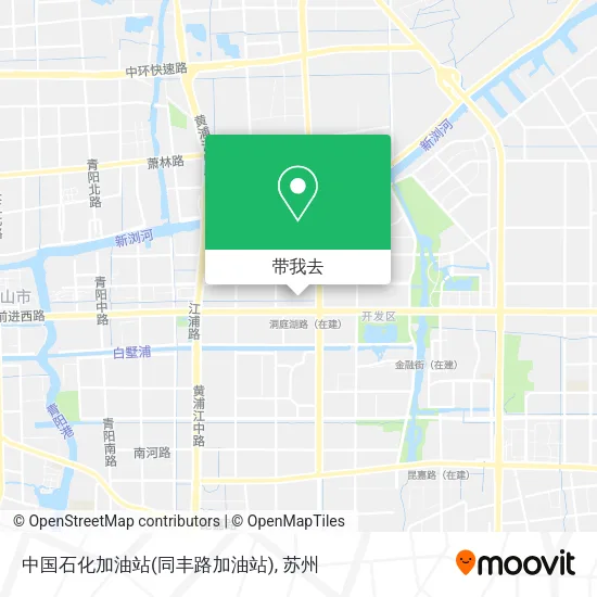 中国石化加油站(同丰路加油站)地图