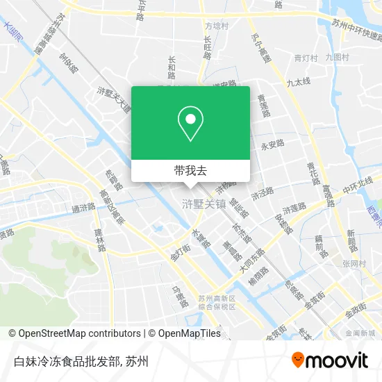 白妹冷冻食品批发部地图