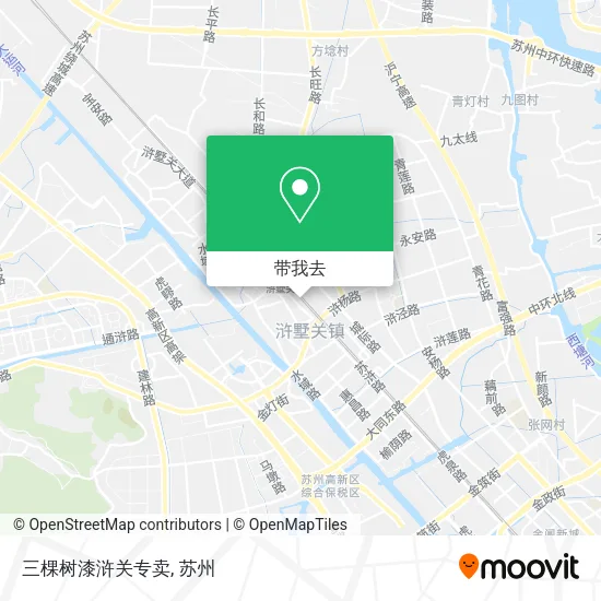 三棵树漆浒关专卖地图