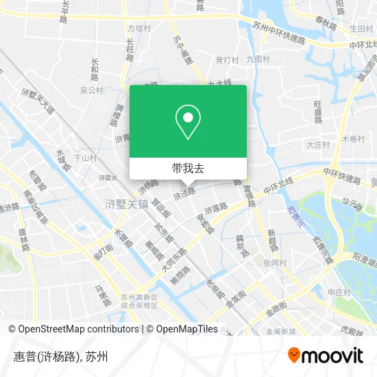 惠普(浒杨路)地图