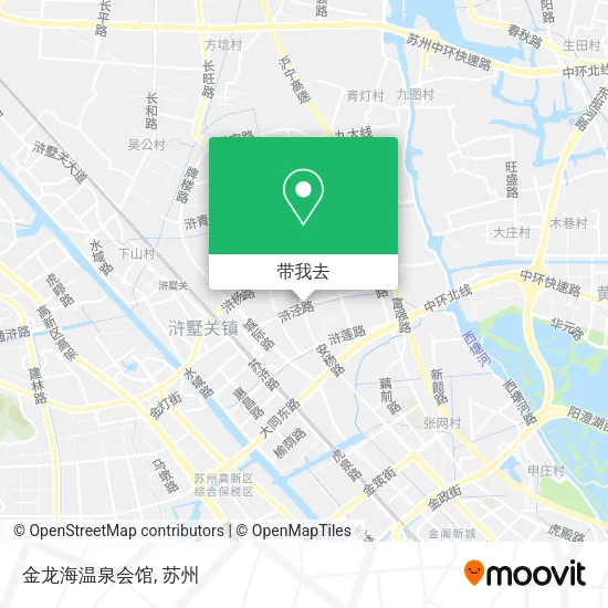 金龙海温泉会馆地图