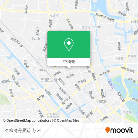 金榈湾丹景廷地图