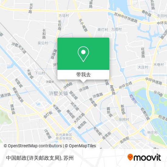 中国邮政(浒关邮政支局)地图