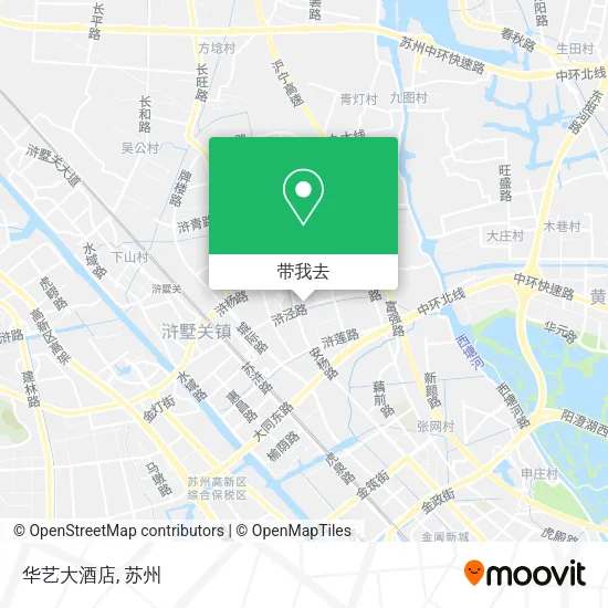 华艺大酒店地图