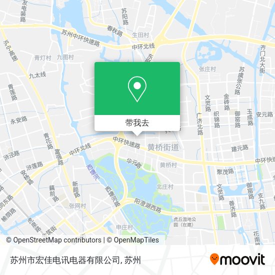 苏州市宏佳电讯电器有限公司地图