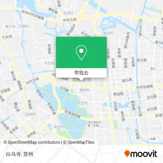 白马寺地图