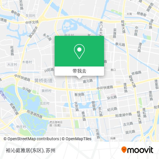 裕沁庭雅居(东区)地图