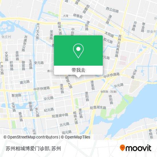 苏州相城博爱门诊部地图