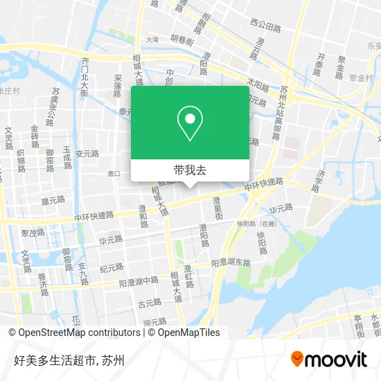 好美多生活超市地图