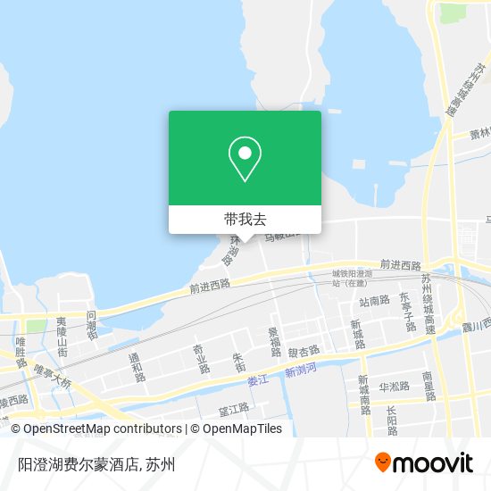 阳澄湖费尔蒙酒店地图