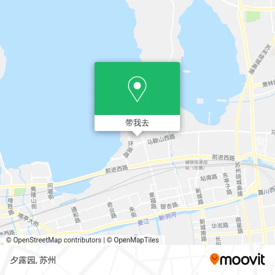 夕露园地图