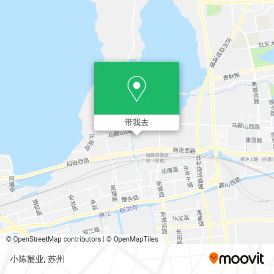 小陈蟹业地图