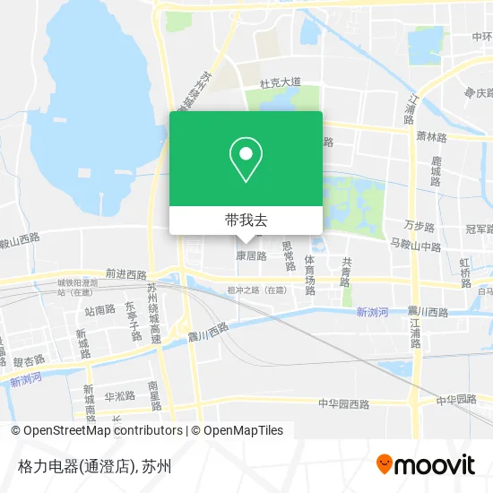 格力电器(通澄店)地图