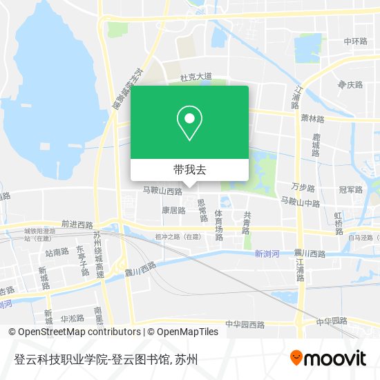 登云科技职业学院-登云图书馆地图