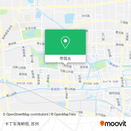 卡丁车海鲜馆地图