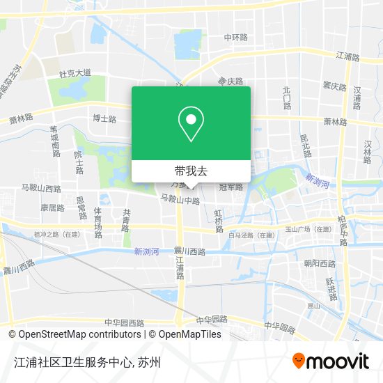 江浦社区卫生服务中心地图