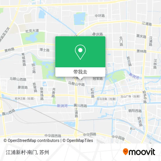 江浦新村-南门地图