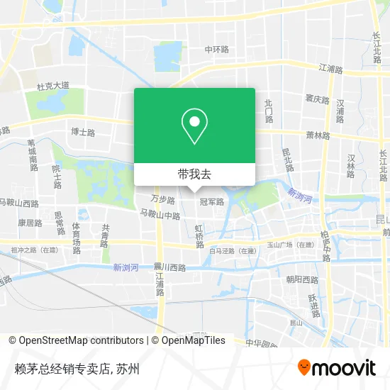 赖茅总经销专卖店地图