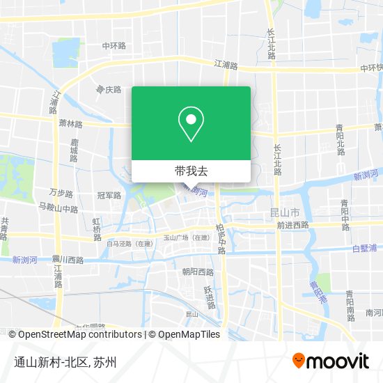 通山新村-北区地图
