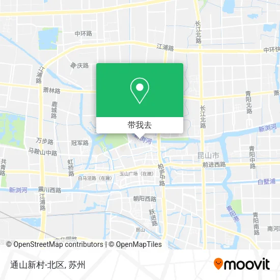 通山新村-北区地图