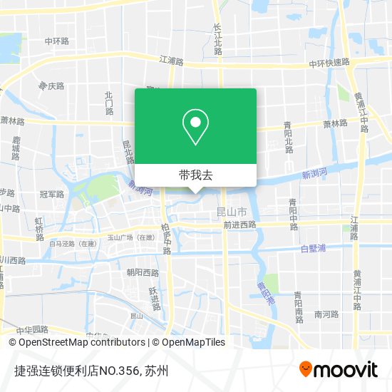 捷强连锁便利店NO.356地图