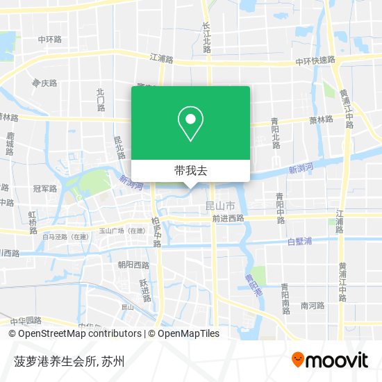 菠萝港养生会所地图
