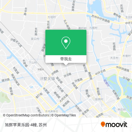 旭辉苹果乐园-4幢地图