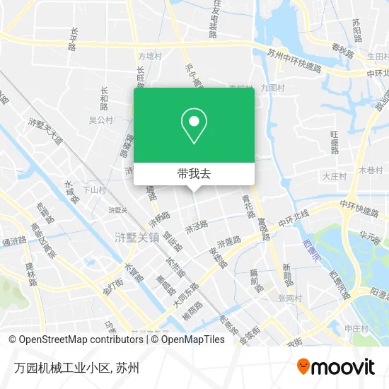 万园机械工业小区地图