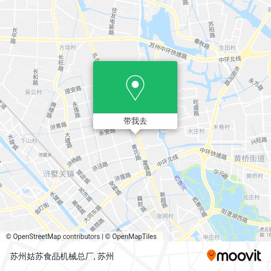 苏州姑苏食品机械总厂地图