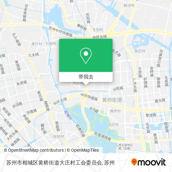 苏州市相城区黄桥街道大庄村工会委员会地图