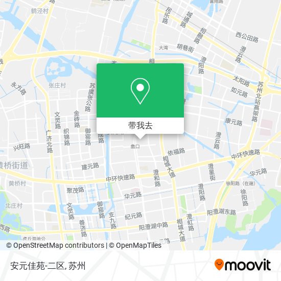 安元佳苑-二区地图