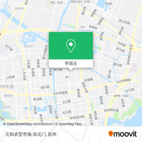 元和农贸市场-东北门地图